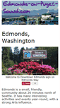 Mobile Screenshot of edmonds-on-puget-sound.com